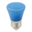 Лампа светодиодная Volpe Decor Color LED-D45-1W/BLUE/E27/FR/С Bell синяя матовая