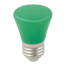 Лампа светодиодная Volpe Decor Color LED-D45-1W/GREEN/E27/FR/С Bell зеленая матовая