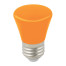 Лампа светодиодная Volpe Decor Color LED-D45-1W/ORANGE/E27/FR/С Bell оранжевая матовая