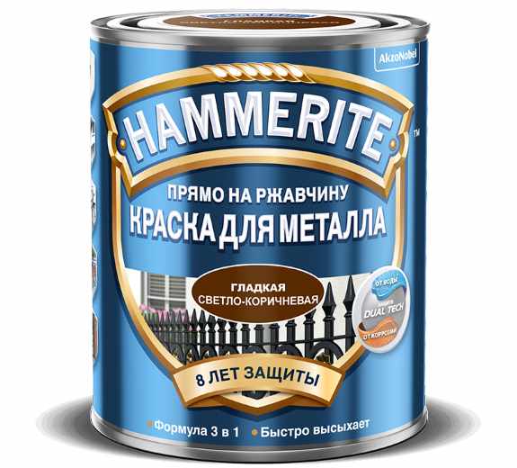 Краски Hammerite по металлу и ржавчине