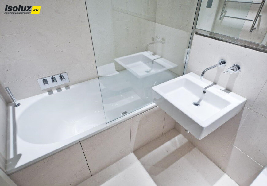 Столешница под раковину в ванную комнату: обзор материалов и видов — INMYROOM